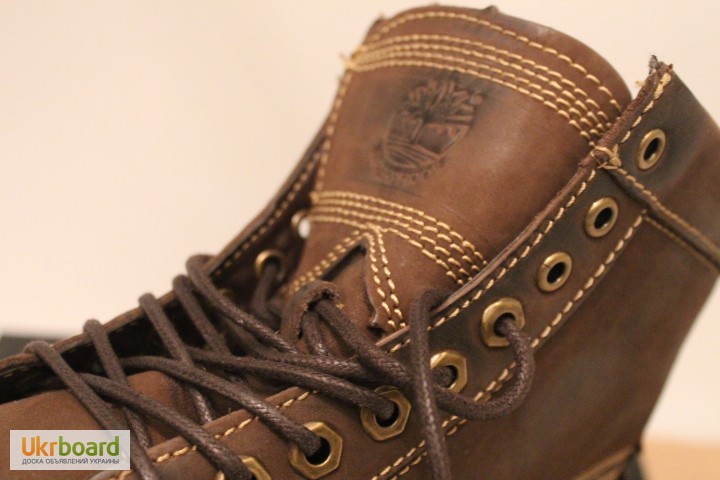 Фото 7. Ботинки Timberland коричневые (мех или ткань)