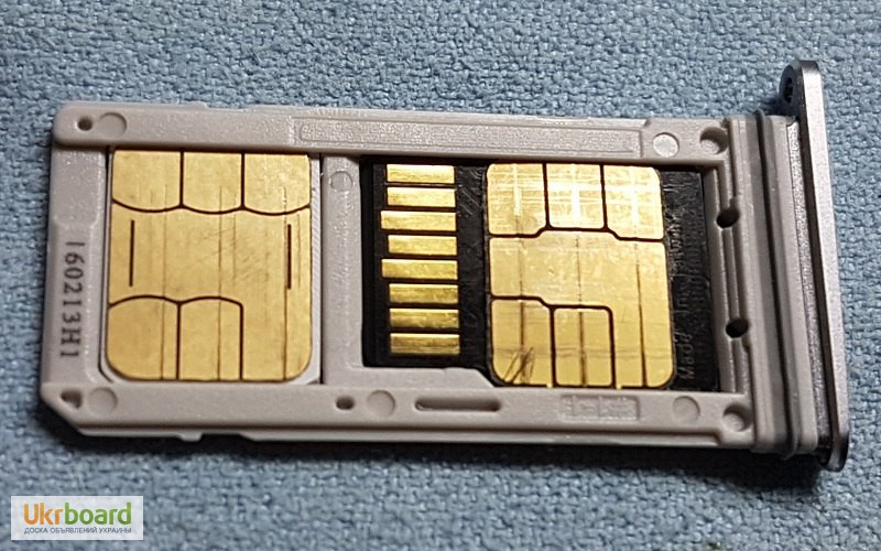 Фото 4. Установка 2 SIM + microSD в гибридный слот смартфона (Киев/Бровары)