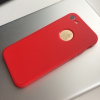 Чехол силиконовый 360 + стекло на iPhone 7/8