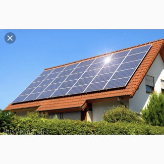 Сетевая солнечная электростанция мощностью 5 кВТ