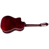 Классическая гитара BANDES 851С 39 дюймов с нейлоновыми или металл струнами с вырезом
