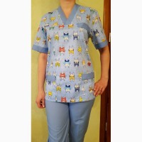 Женский медицинский костюм для детских клиник