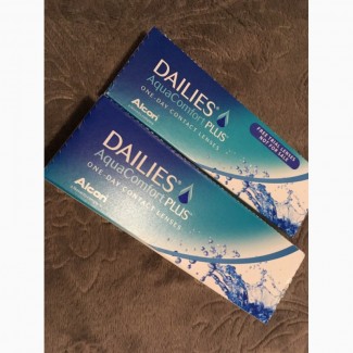 Продам ежедневные контактные линзы Dailies AquaComfort Plus -2, 75 35 шт