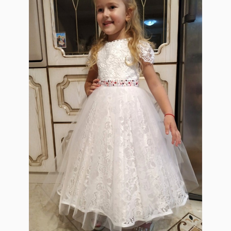 Фото 4. Нарядное платье Инга для девочек 4-5 лет