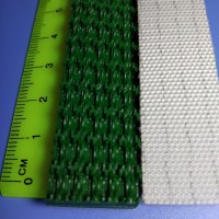 Конвеєрні стрічки із ПВХ еластичним покриттям для транспортування крихких виробів