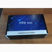 ТВ приставка IPTV Smart Box Anroid TV Н96Мах 9 Android 2/16 Гб 4 ядра