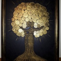 Картина денежное дерево на подарок