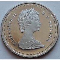 Канада 25 центов 1987 год с561