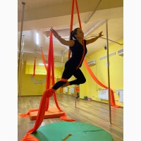 Уроки воздушной гимнастики на полотнах и кольцах на Куренёвке
