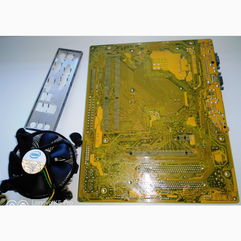 Фото 3. Материнская плата Intel DG41WV DDR3 + Intel Quad Q8200 2.33GHz + кулер