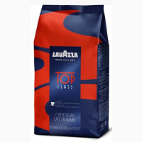 Кофе в зернах Lavazza Top Class 1кг Италия Лавацца Оригинал зерновой Насыщенная смесь