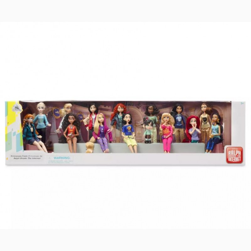 Фото 7. Набор мини кукол Disney Princess из мультфильма Ральф против интернета