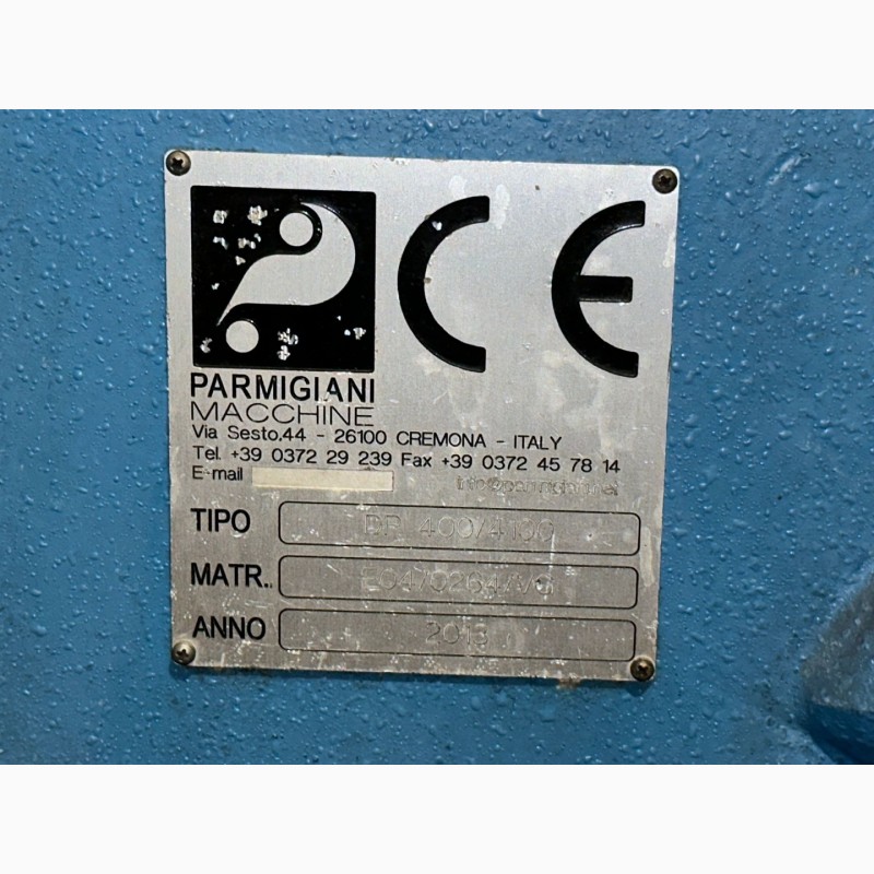 Фото 5. Кромкогибочный станок Parmigiani - DP 400 / 4100