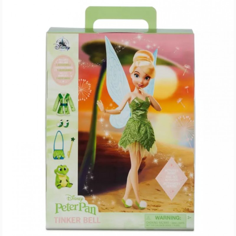 Фото 7. Фея Динь Динь 2023 кукла Tinker Bell Peter Pan Disney Storybook Doll Collection