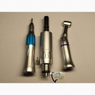 АКЦИЯ!! Набор стоматологических наконечников и микромотор M4 (угловой, прямой, переходник)