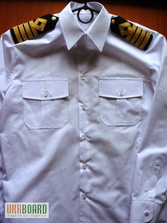 Фото 7. Форменные рубашки, брюки, юбки, погоны офицеров торгового флота