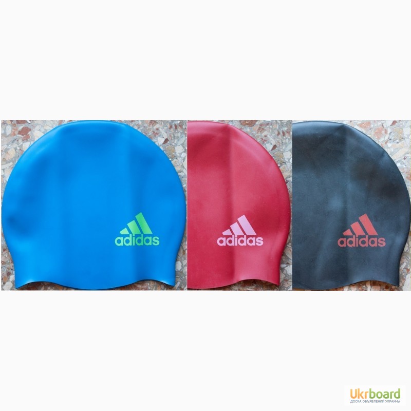 Фото 6. Adidas Logo шапочка для плавания детская E44341 красная