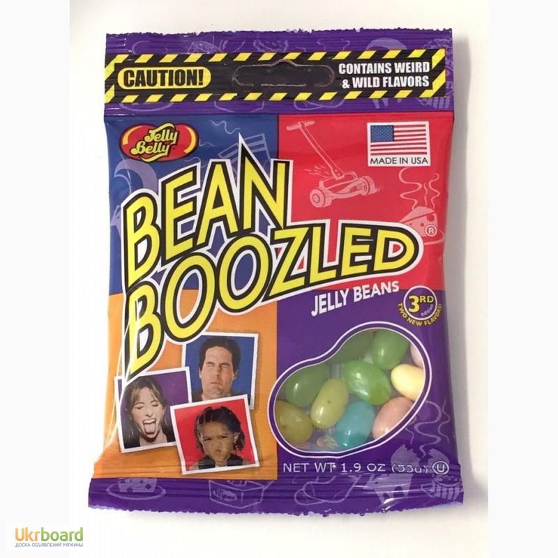 Фото 3. Конфеты Bean Boozled Jelly Belly Beans в пакетике