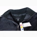Куртка-бомбер мужская демисезонная North End черная с флисовой подкладкой