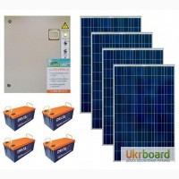 Солнечная электростанция мощностью 2 кВт. Полная комплектация