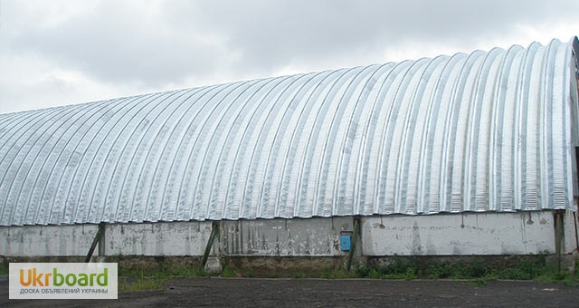 Фото 6. Бескаркасные ангары, склады, напольные зернохранилища