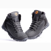 Ботинки кожаные Merrell Protector Black