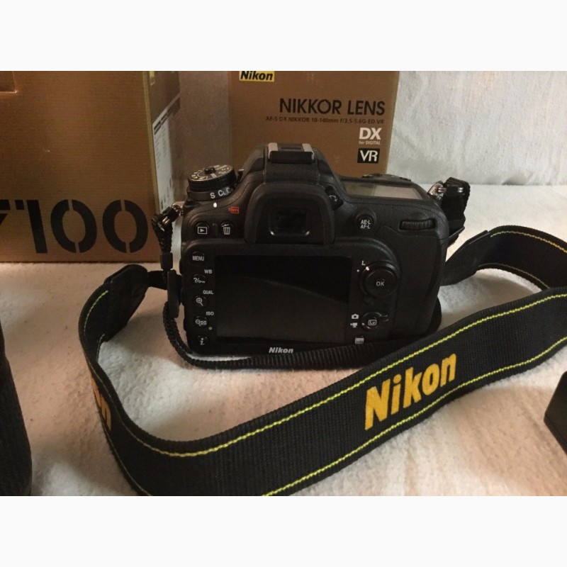 Фото 3. Nikon D7100 24, 1-мегапиксельная цифровая зеркальная камера с объективом Nikkor 18-140 мм