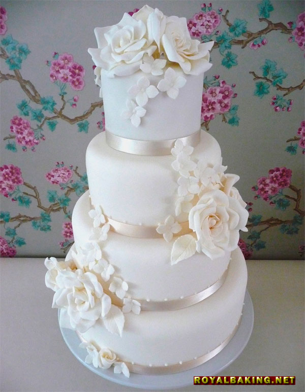 Фото 16. Свадебный торт