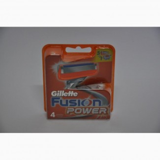 Сменные кассеты для бритья Gillette Fusion Power (4 шт)