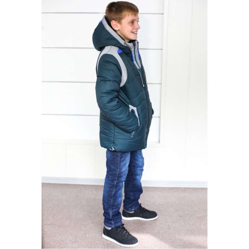 Фото 3. Модная тёплая зимняя куртка для мальчиков, возраст 5-11 лет, цвета разные