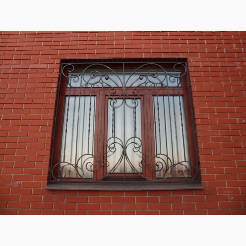 Фото 6. Решетки на окна (кованные решетки). Цена от 1000 грн