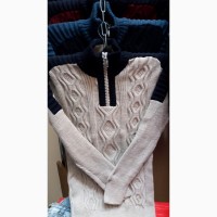 Мужской тёплый свитер, Турция, размеры 48 - 56 цвета разные - L 1120