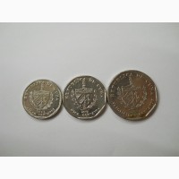 Монеты Кубы (3 штуки)