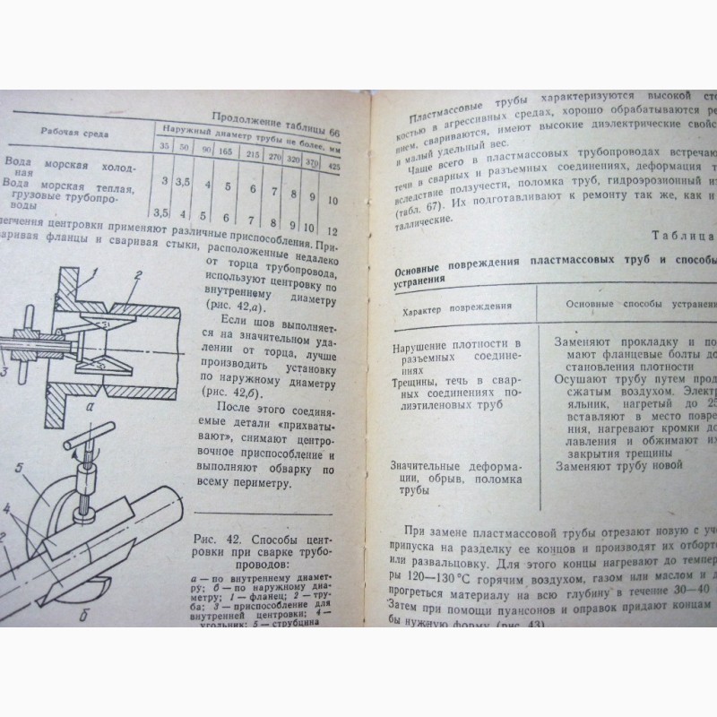 Фото 6. Справочник моториста-матроса 1978 Ремонт судна во время эксплуатации Фока транспортных