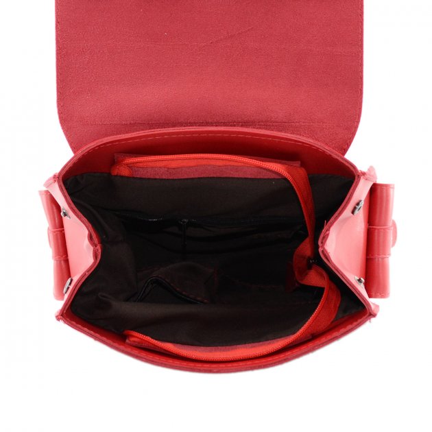 Фото 3. Продам рюкзак жіночий червоний з екошкіри, гарна якість