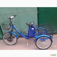 Электровелосипед трёхколёсный