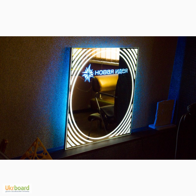 Фото 5. Продам ультратонкое зеркало с Led подсветкой в ванную комнату. Размер 1000 х 500 мм.