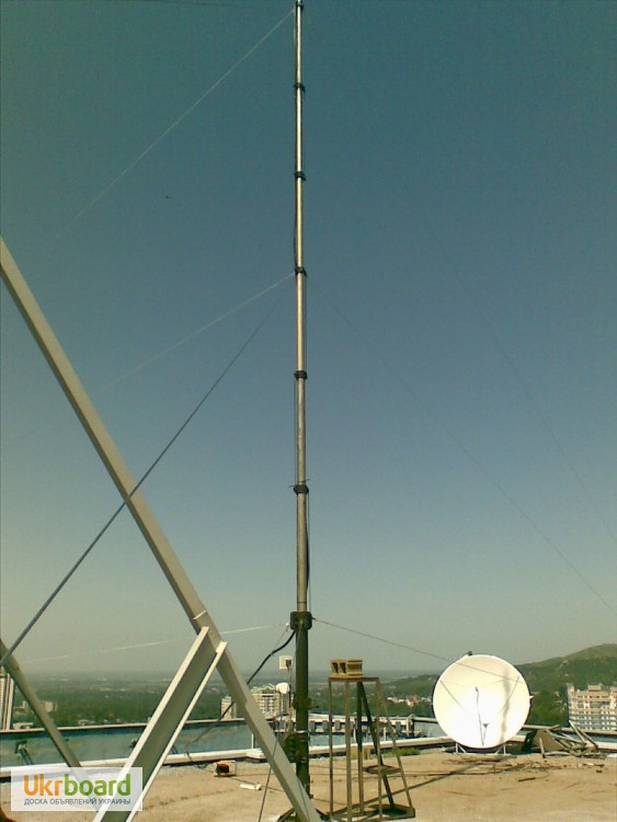 Продам/ мачта телескопическая, шпиль 17 метров, бу - Буча — Ukrboard