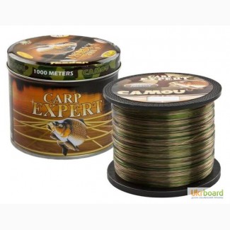 Леска Carp Expert Camou 1000 м 0.25мм, 0.3мм, 0.35мм, 0.4мм