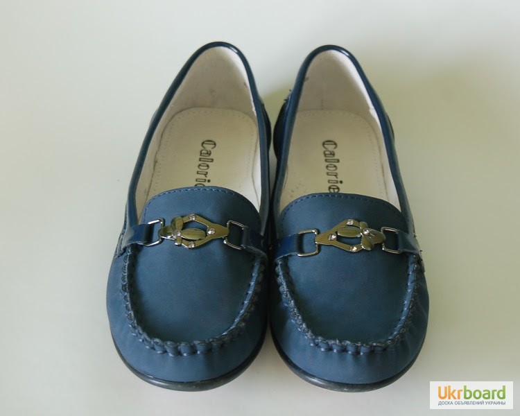 Фото 4. Мокасины туфли для девочки Calorie арт. B5131-1B т. синий с 32-37 р