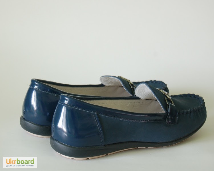 Фото 5. Мокасины туфли для девочки Calorie арт. B5131-1B т. синий с 32-37 р