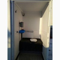 Утепленный биотуалет, туалетная кабина