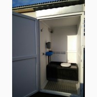 Утепленный биотуалет, туалетная кабина
