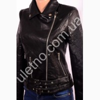 Куртки женские (эко-кожа) оптом от 450 грн