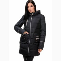 Стильная зимняя куртка Ирма, размеры 42-48, пять цветов, опт и розница - D239
