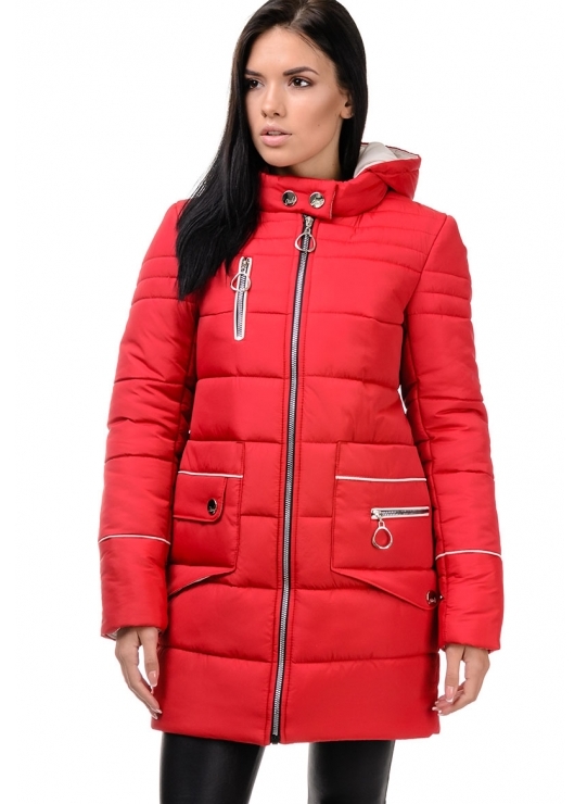 Фото 3. Стильная зимняя куртка Ирма, размеры 42-48, пять цветов, опт и розница - D239