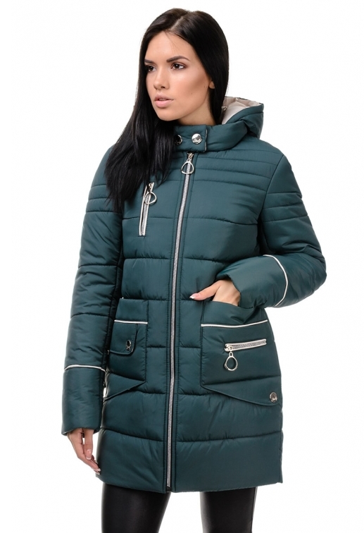 Фото 5. Стильная зимняя куртка Ирма, размеры 42-48, пять цветов, опт и розница - D239