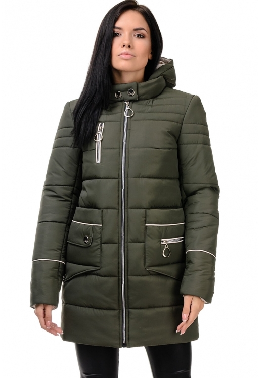 Фото 7. Стильная зимняя куртка Ирма, размеры 42-48, пять цветов, опт и розница - D239