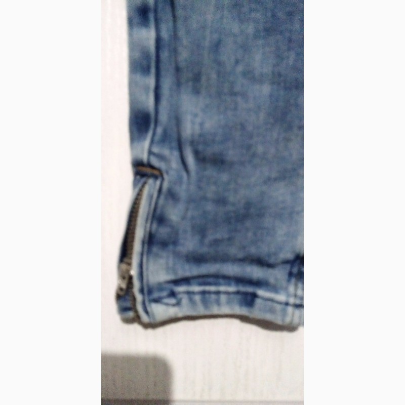Фото 4. Рваные стрейчевые джинсы скины Zara
