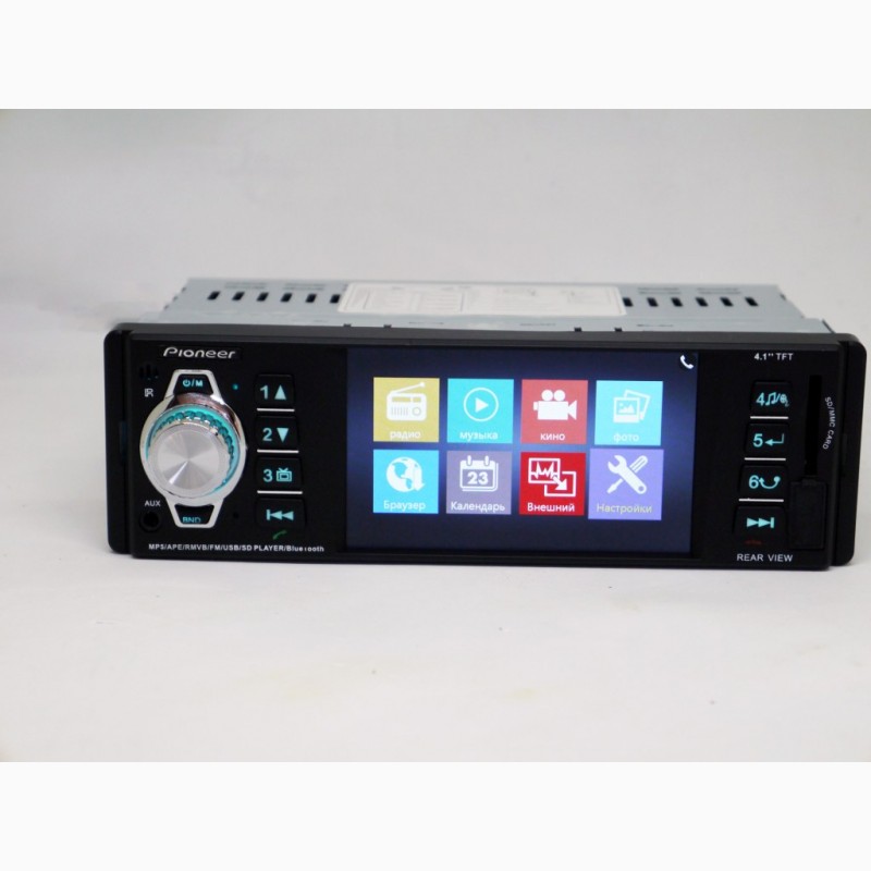 Фото 4. Магнитола Pioneer 4204 ISO - экран 4, 1#039;#039;+ DIVX + MP3 + USB + SD - RGB подсветка